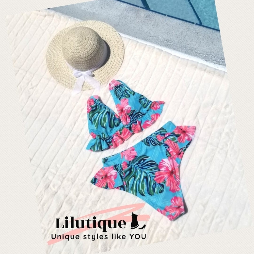 Hibiscus Fantasy Bikini Swimsuit